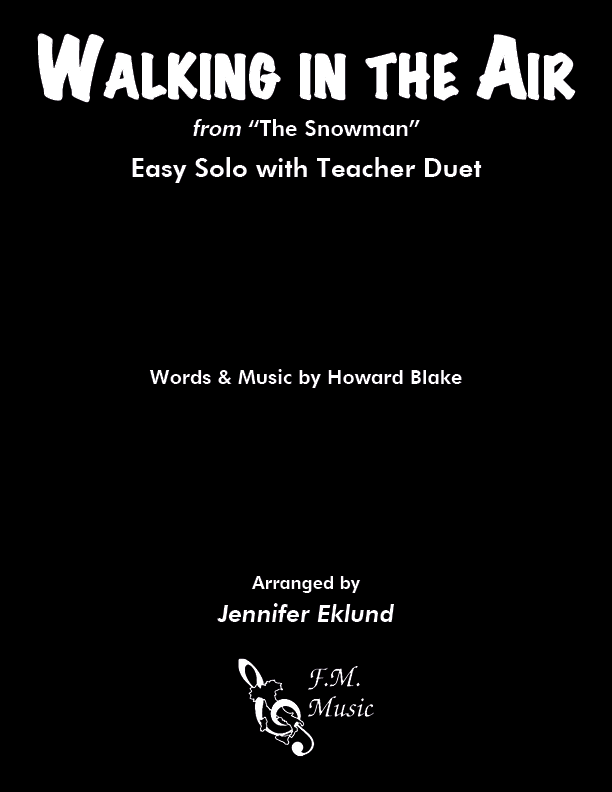 Walking in the Air (from "The Snowman") (Easy Solo with Teacher Duet)